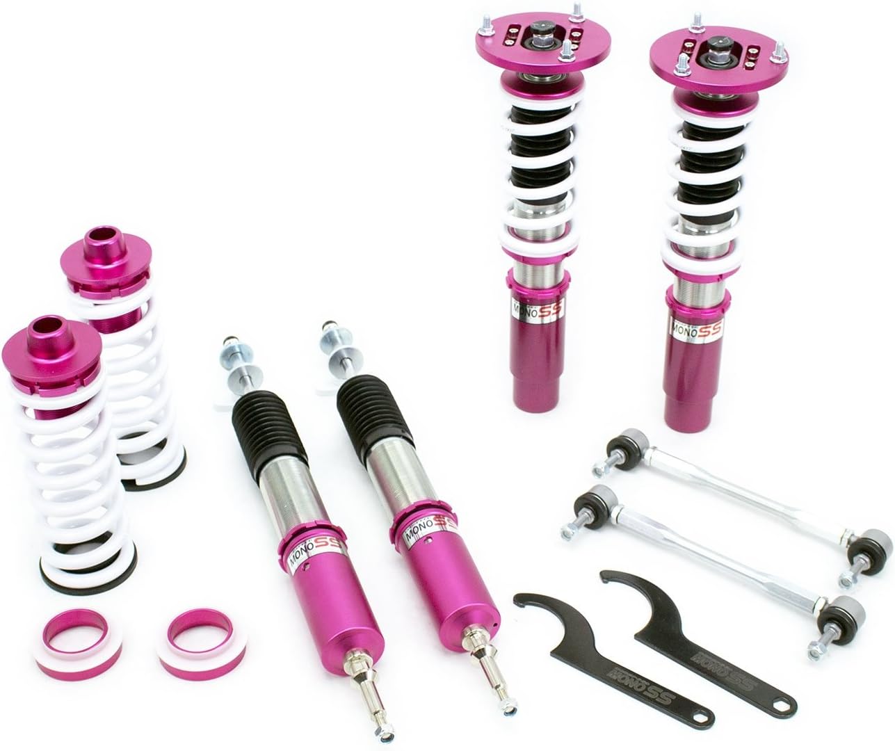 Godspeed MonoSS Coilover Suspension Lowering Kit BMW 128i 135i E82 E88