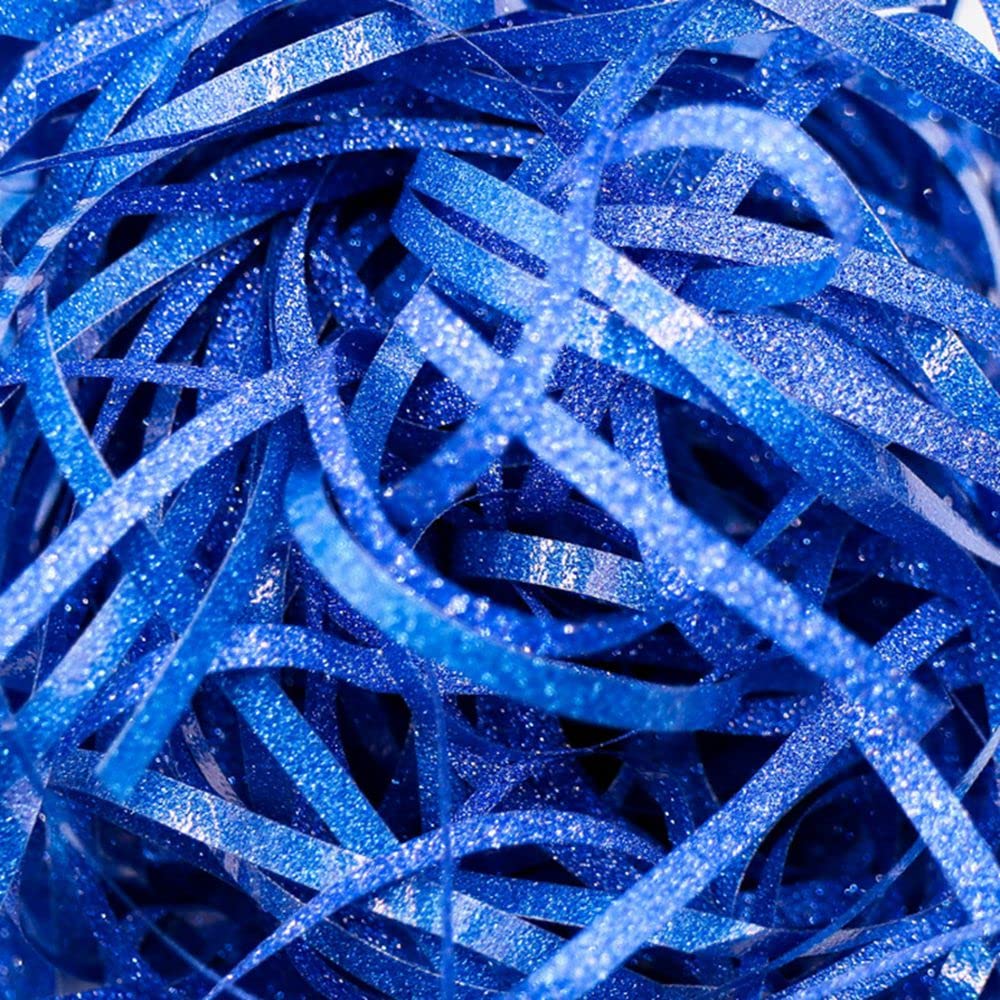 LUMoony 100g Shredded Paper Filling Raffia Shredded Paper Tissue Glitter Paper Filler Filler Shiny raffia decoration for baskets, gift box filler paper, basket grass, party supplies