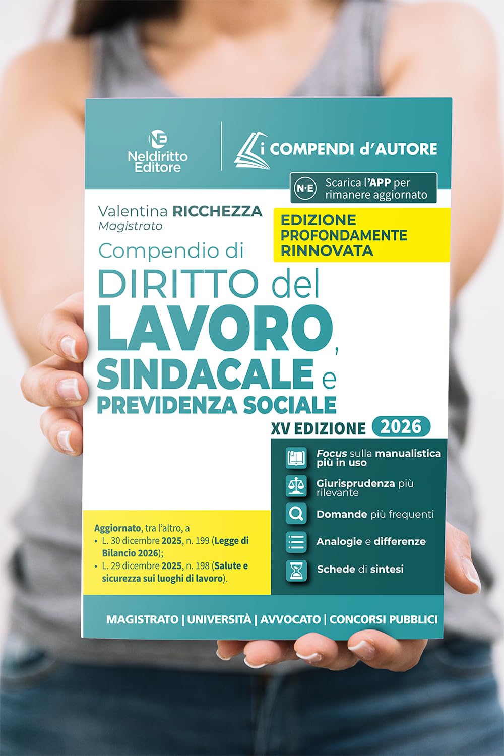 Compendio di diritto del lavoro, sindacale e della previdenza sociale 2026. Nuova ediz.