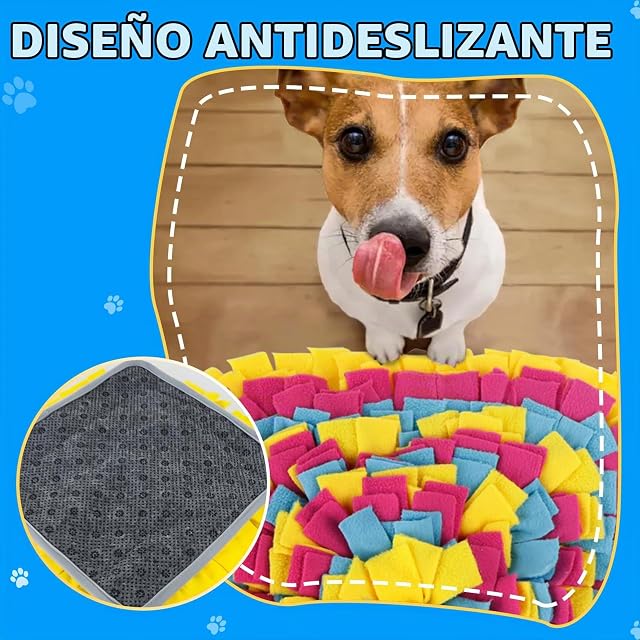 Foto 5 de 8 de xiruiubao Alfombra Olfativa Perros Alfombra Olfato Perro Manta Olfativa Perro,Juegos Interactivos Alfombras…