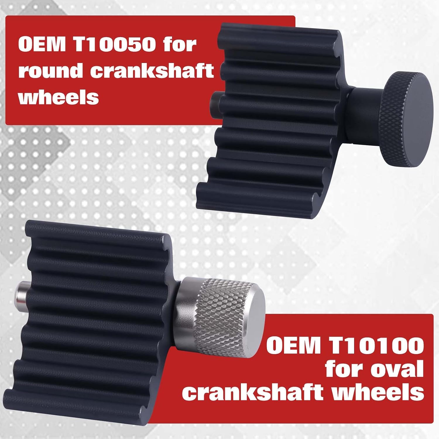 6 Pcs Diesel Engine Timing Tool Kit Crankshaft Alignment Locking Timing Set Belt Tensioner Tool Compatible for Volkswagen Audi SEAT Skoda 1.9L 2.0L TDI PD DOHC Engine