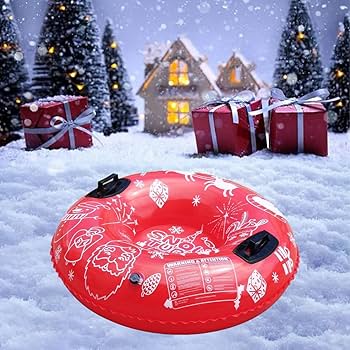 Amazon | 96cm インフレータブルそり 子供と大人用