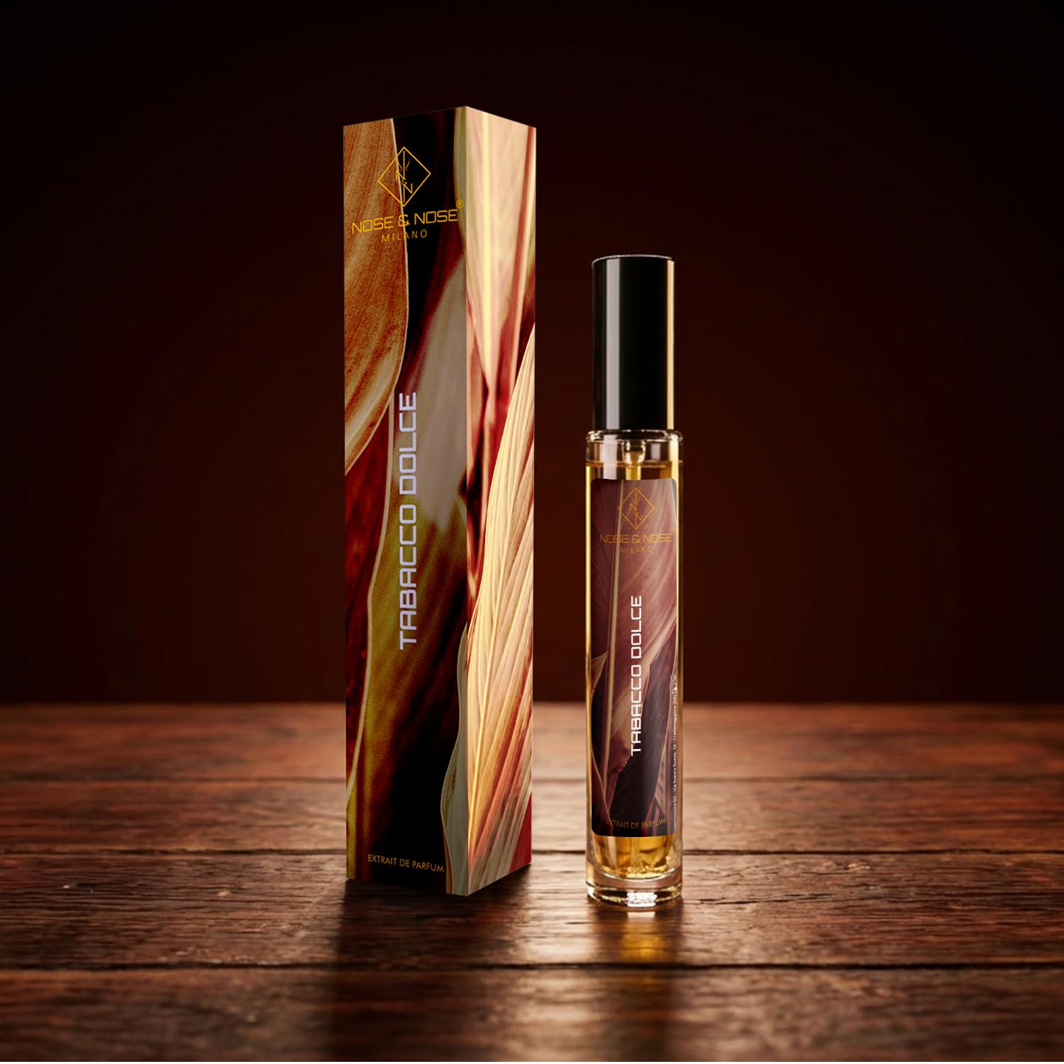 NOSE & NOSE MILANO Tabacco Dolce Profumo Unisex Extrait de Parfum Equivalente e Ispirato Tobacco Vanille - Profumo di Lunga Durata e persistente, Fragranza Intensa con 30% di Essenza Pura 100 ml