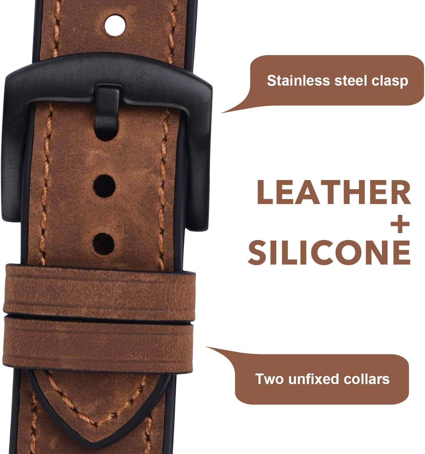 Buy Fullmosa Watch Straps for Men 22mm 