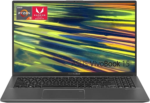 ASUS VivoBook Thin and Light Laptop, 15.6" FHD Display, AMD Ryzen 3 3250U Processor, AMD Radeon Graphics, Backlit Keyboard, Fingerprint Reader, Webcam, Wi-Fi, HDMI, Windows 11 20GB RAM | 1TB SSD