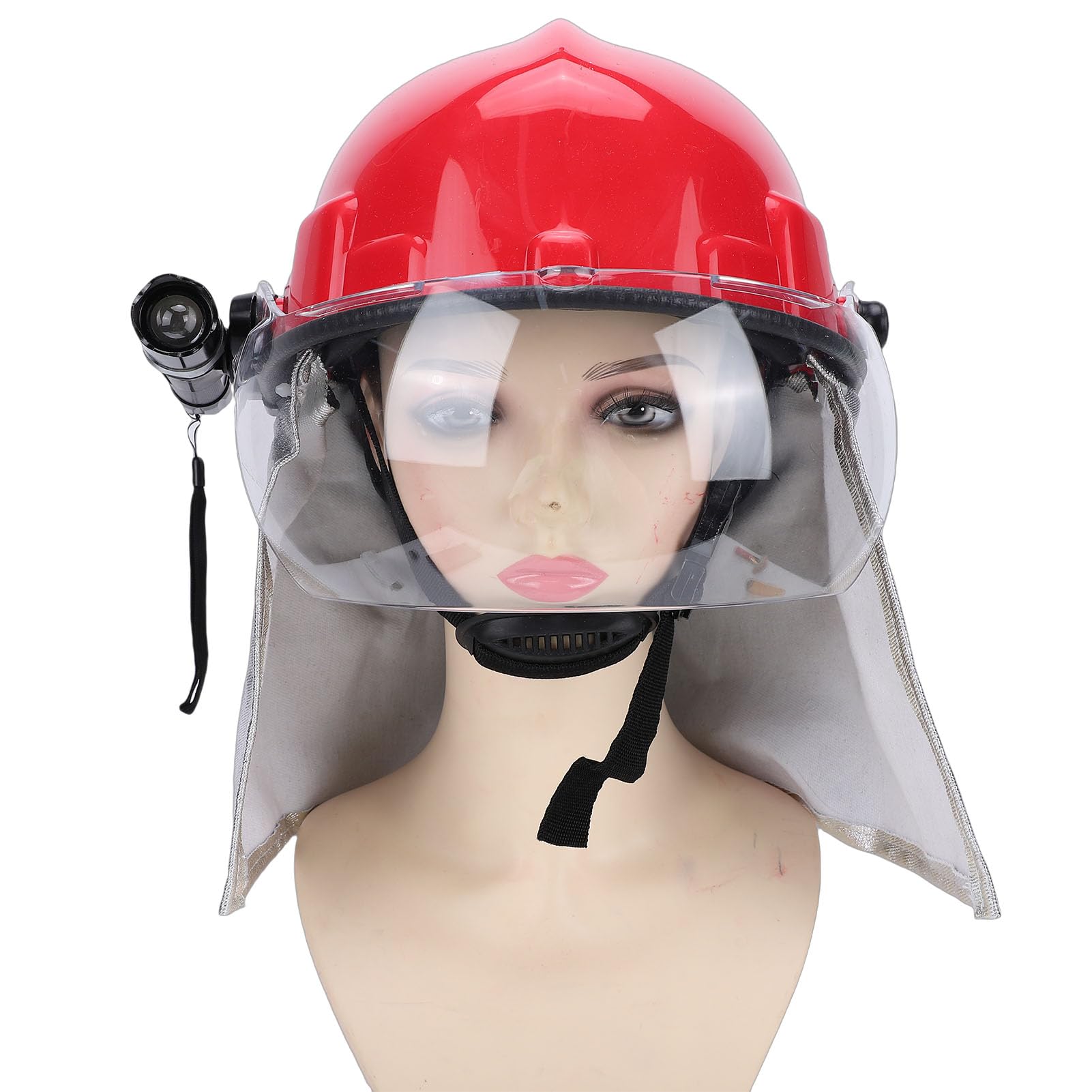Casco di Sicurezza di Emergenza, Elmetto Protettivo Durevole, Equipaggiamento di Sicurezza Multi Scenario con Assorbimento degli Urti, Ideale per Vigili del Fuoco, Soccorso in Caso di