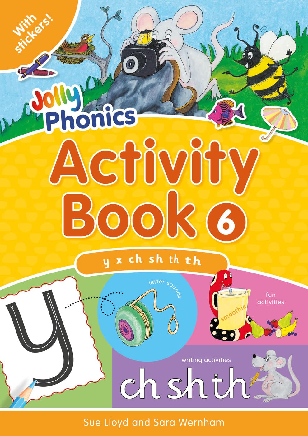 Jolly Phonics Activity Book 6: in Precursive Letters (British English edition) (Jolly Phonics Activity Books, set 1-7 Updated Edition)