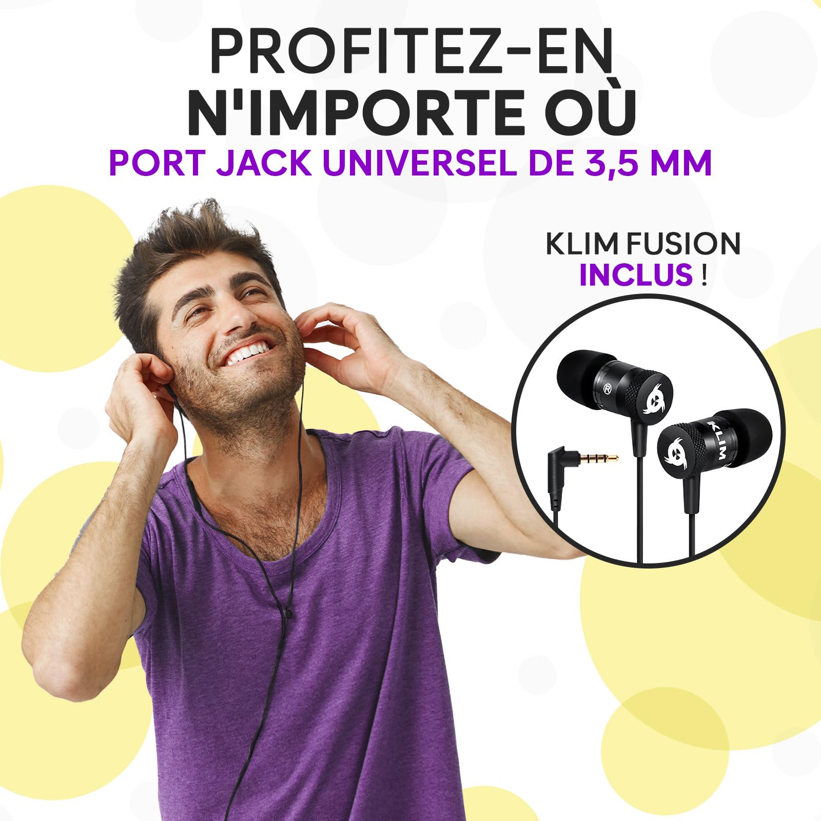 Cassette Player KLIM K7 - Lecteur Cassette Audio - Convertisseur Audio en MP3 - Microphone et Haut-Parleur intégrés - Batterie Rechargeable - Ecouteurs - Carte SD 16GB - Argent