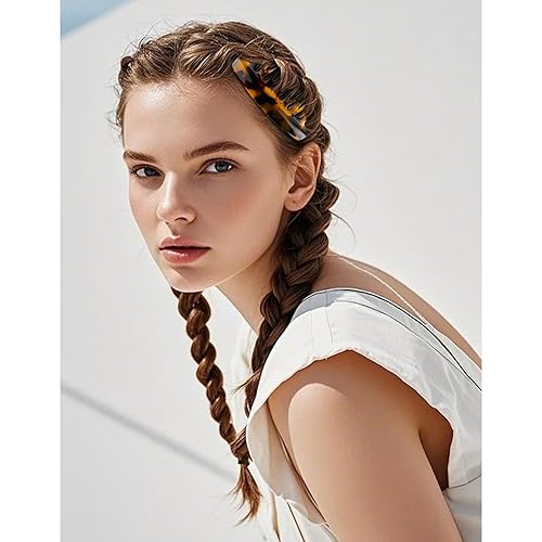 Miniatura 2 de YONOY 5 peines laterales franceses para cabello, pequeños peines para peinar el cabello, peines decorativos franceses para moño, accesorios para