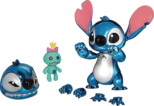 Miniatura 9 de Disney 100 Years of Wonder: Stitch DAH-102 - Figura de acción dinámica de 8 cciones de héroes