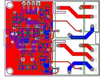 2-Channel Micro USB Relay Module USB Smart Control Switch