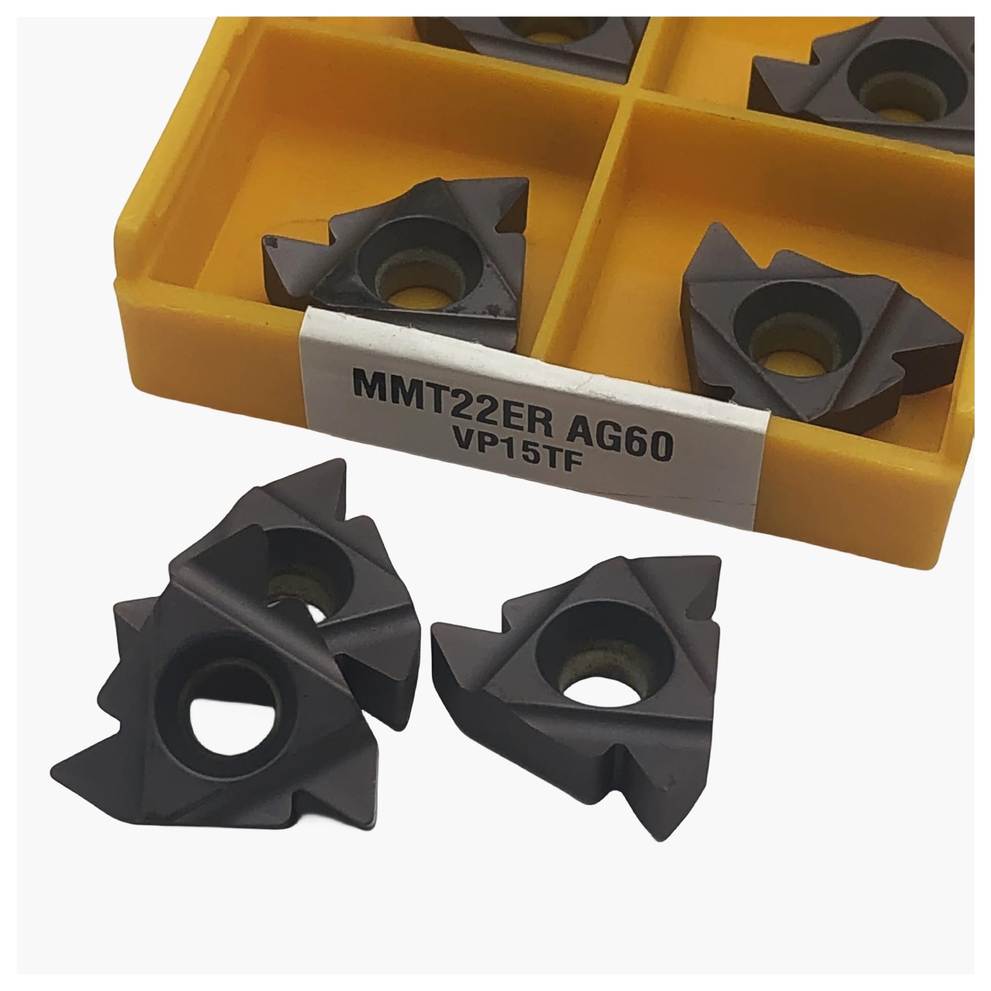 22ER AG60 MMT insert de filetage externe carbure pour tour de métallurgie