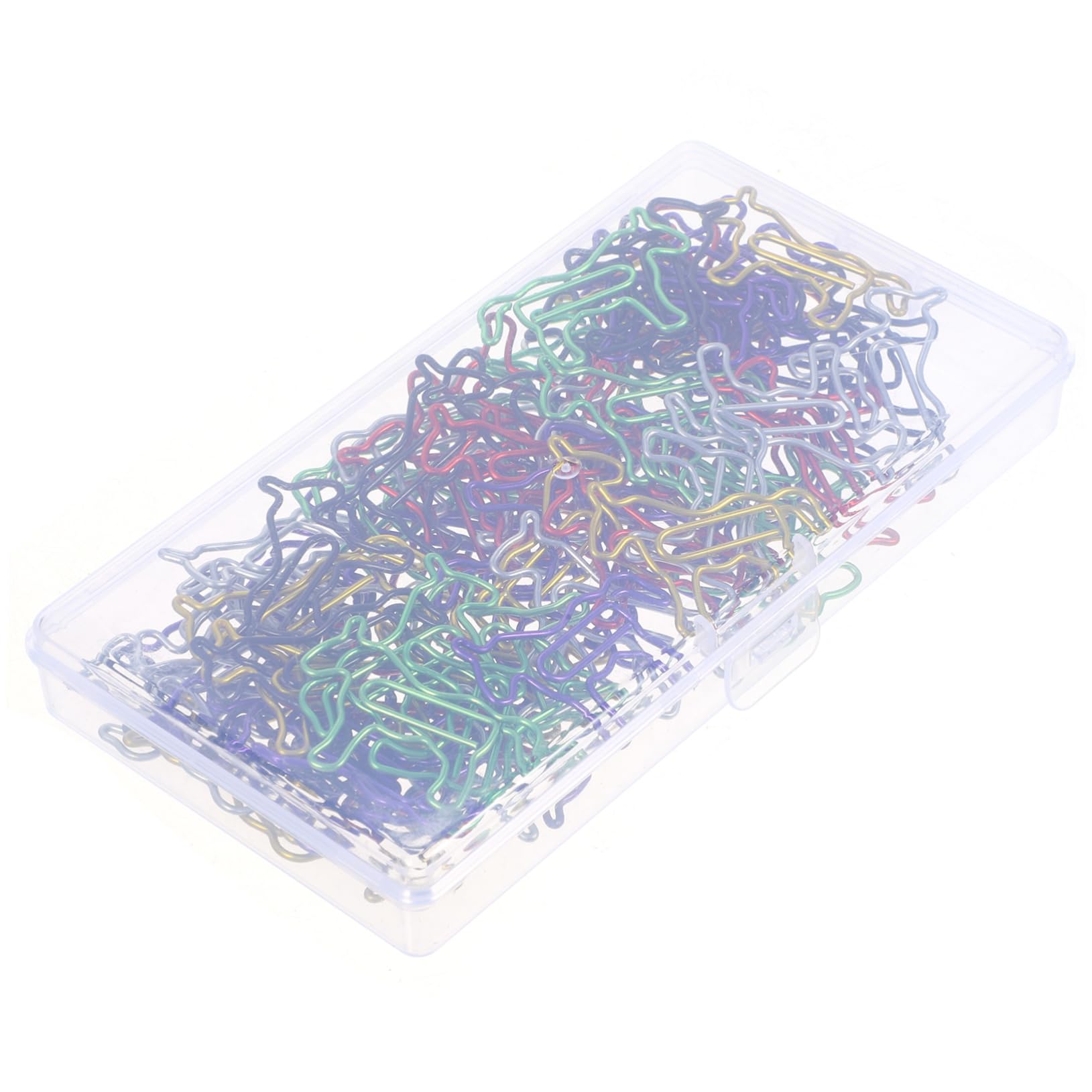 Uonlytech 5 Set Fermagli Per Carta Colorati Clip Decorative Per Ufficio Per Documenti Foto E Clip Pratiche E Convenienti Per Scuole E Uffici 80 Pezzi * 5