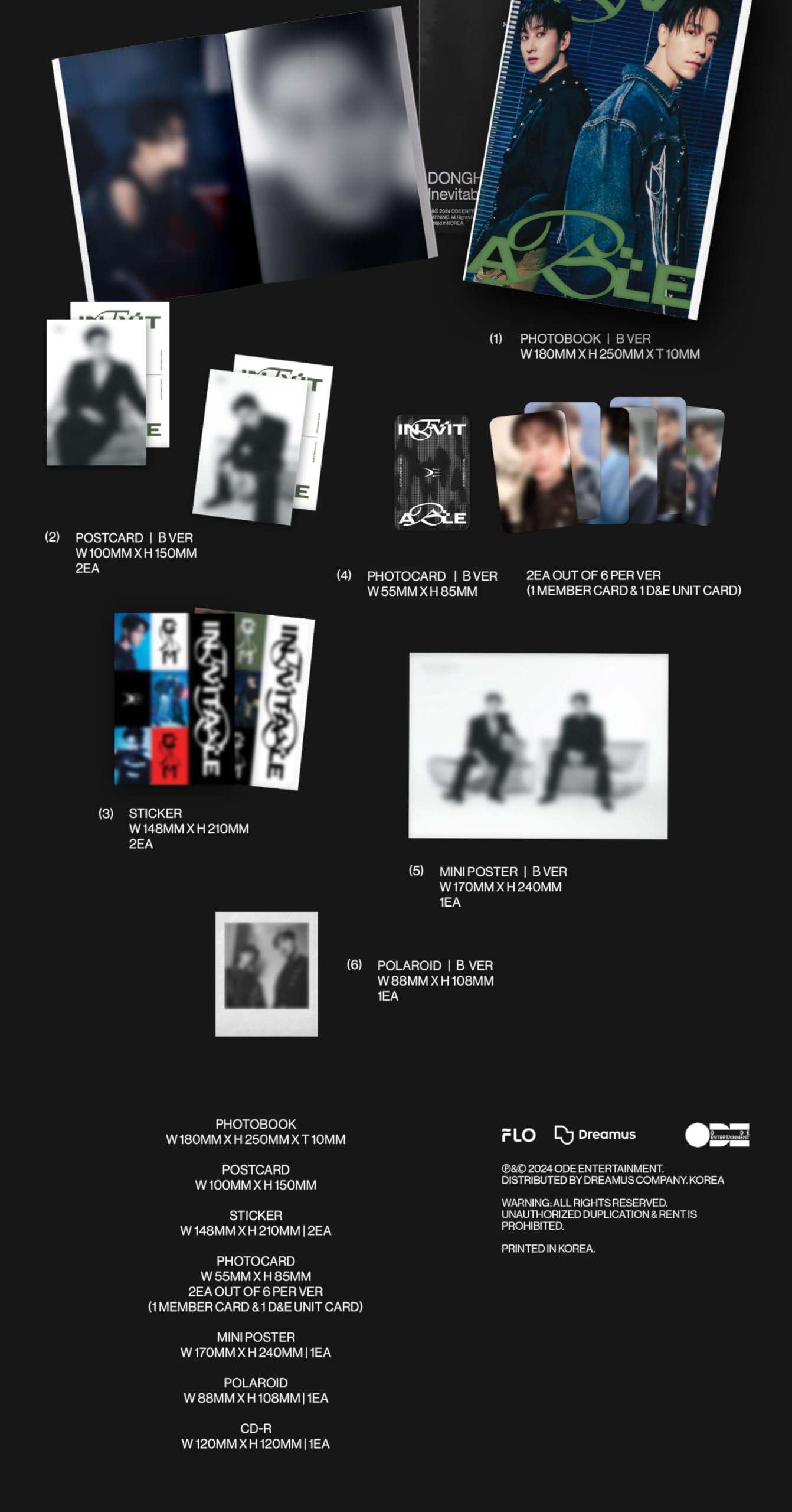 Amazon.com: [SOUNDWAVE POB Exclusive] Super Junior D&E INEVITABLE