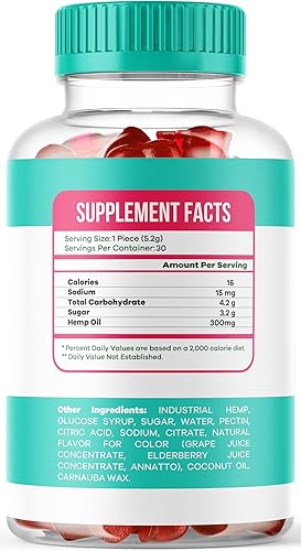 Miniatura 3 de Paquete de 2 gomitas Vigorvita de cáñamo Vigorvita, Vigorvita Advance Formula 60 gomitas durante 60 días, cáñamo Vigorvita, gomita Vigorvita.