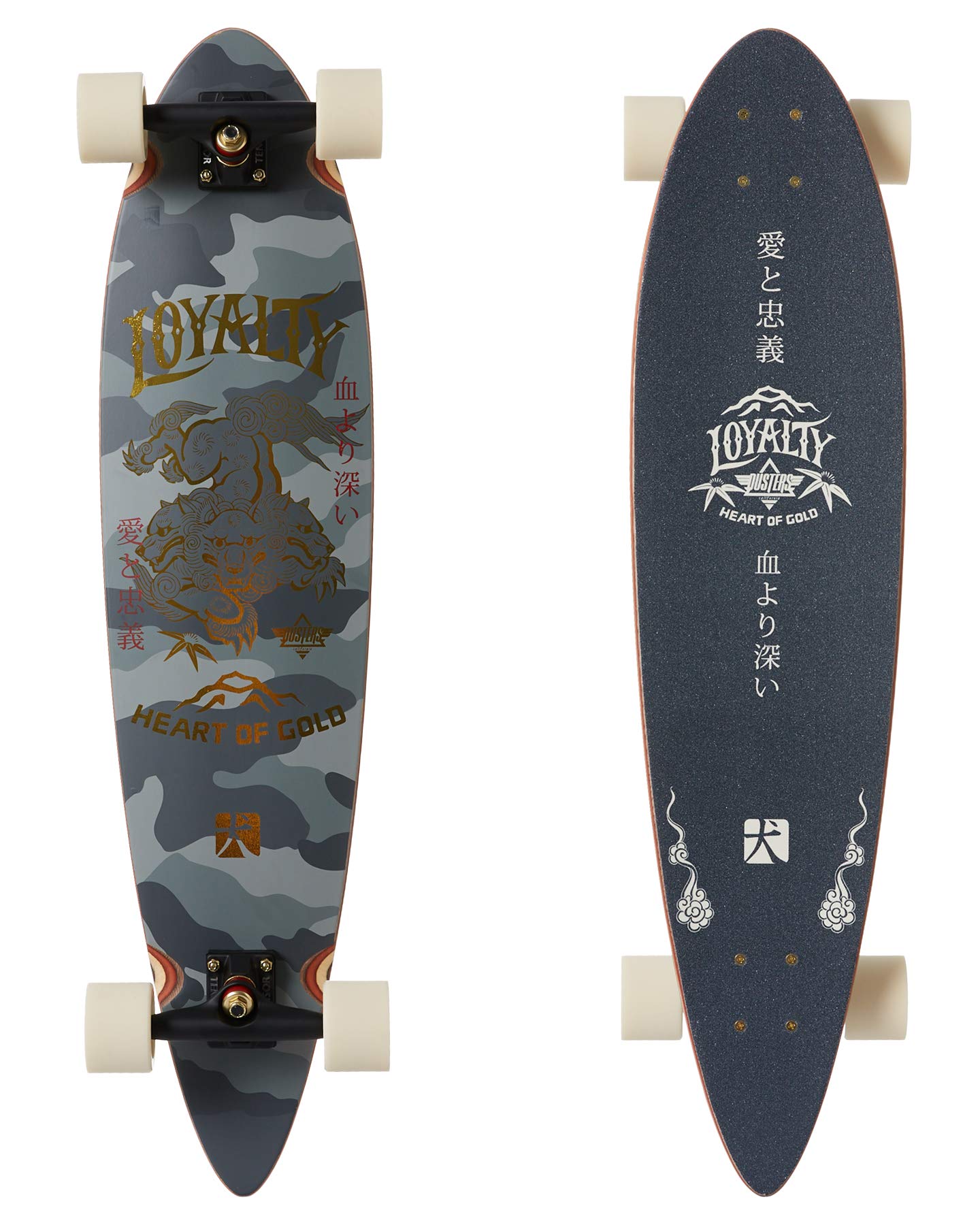 DUSTERS ダスターズ ロングボード コンプリート Amazon.co.jp: Dusters ロングボード コンプリートイヌ迷彩 8.75インチ