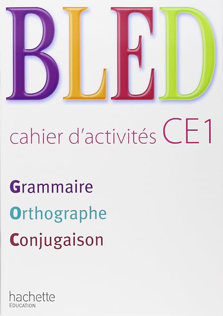 Portada de Bled. Cahier d'activite. CE1. Per la Scuola elementare