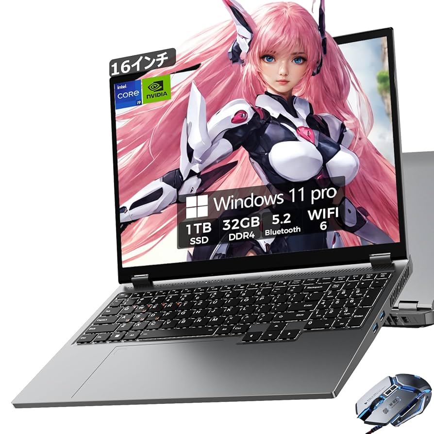 Amazon.co.jp: TOPGRO ゲーミング ノートパソコン【Core i9