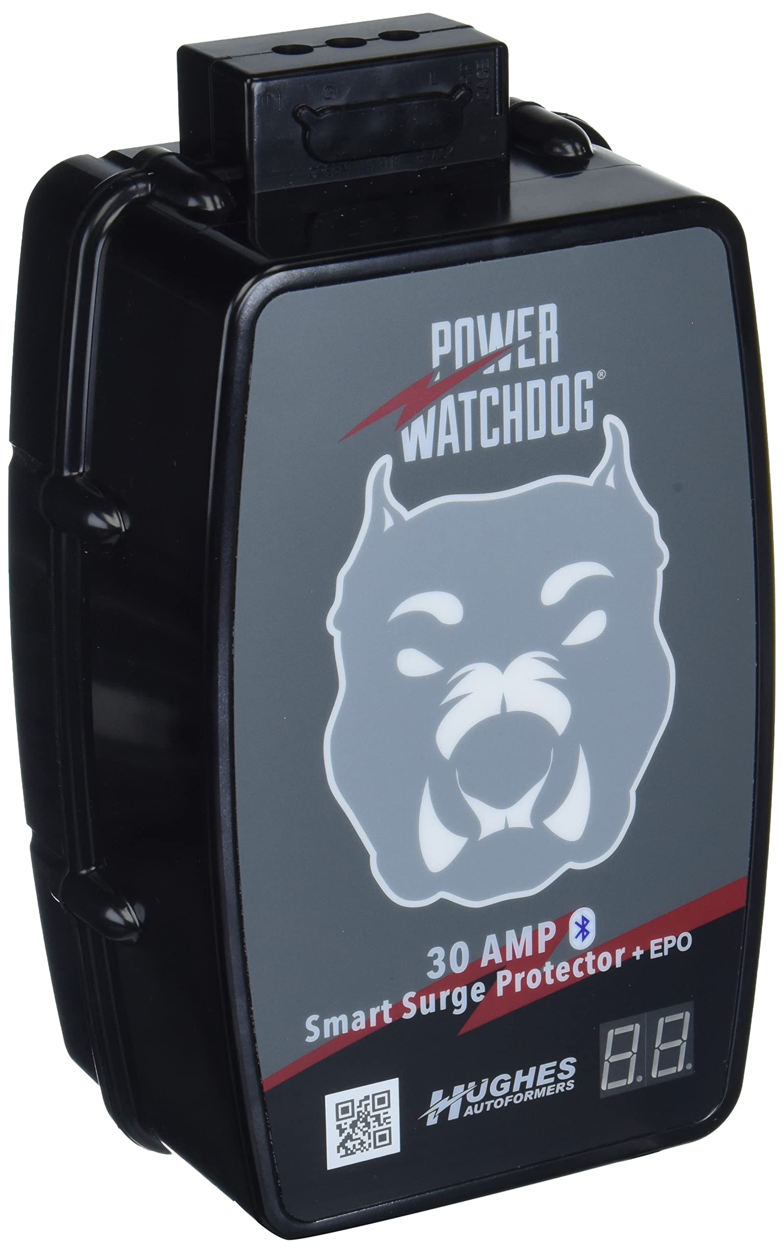 Amazon.com: Hughes AUTO Autoformers PWD30-EPO-H Power Watchdog Smart  Bluetooth Surge Protector Plus EPO with Auto Shutoff - 30 Amp Hardwire  Version : Electronics