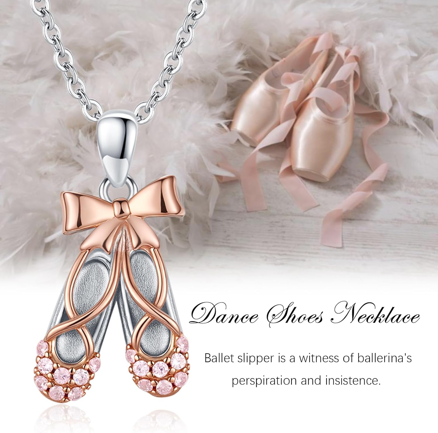 Music/Dance Necklace Gifts for Women 925 Sterling Silver Jewelry Graduation Gifts for Her - Image 7