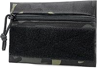 Vista 1 de Qavctw Tactical Admin Pouch Bag with Hook and Loop Tool Storage Bag Snack Pouch Candy Bag Hanging Pouches Backpack Accessory Pouch