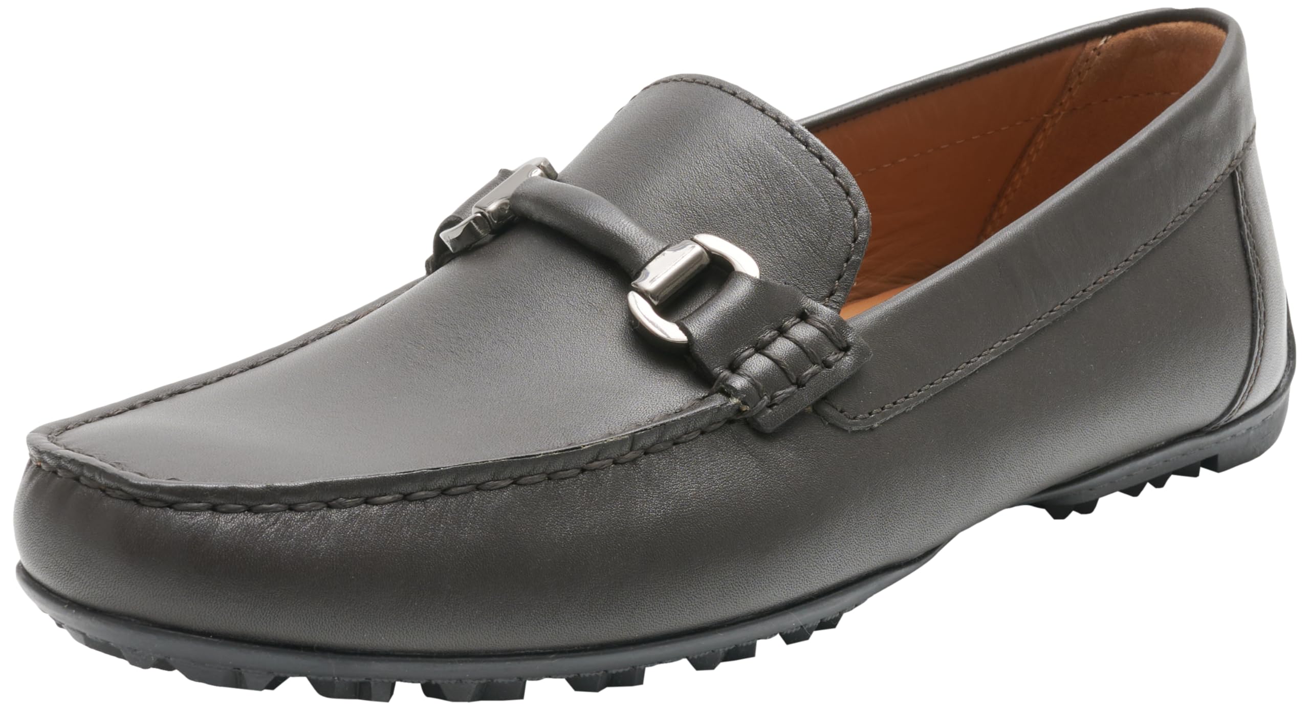 Geox Men's U Kosmopolis +Grip W Moccasin, Coffee, 9.5 UK