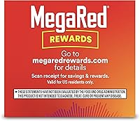 Vista 18 de MegaRed - Aceite de krill Omega-3 350mg cápsulas blandas (130 unidades en una botella), ácidos grasos omega-3 EPA y DHA sin regusto a pescado a