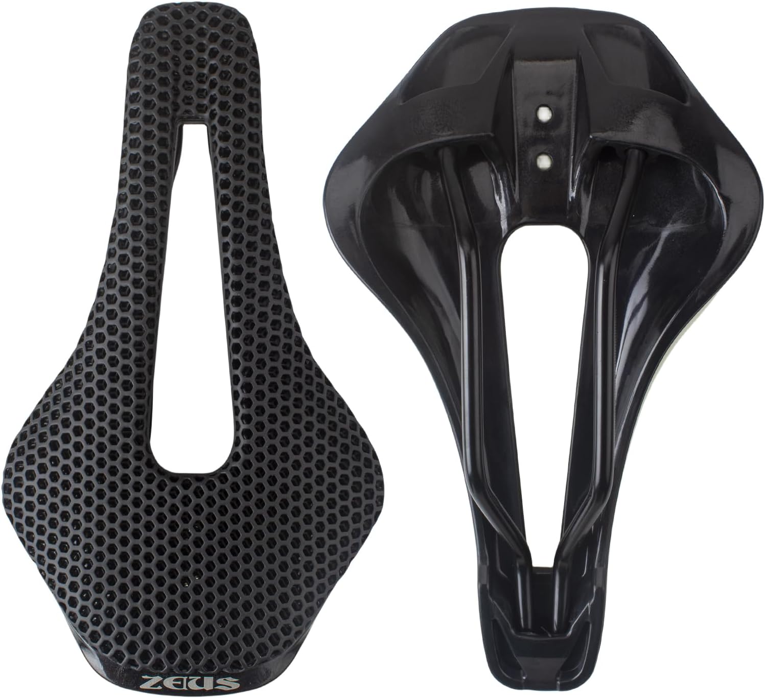 3D Printed Bike Saddle 150mm Light/Soft/Breathable/Waterproof Unisex Cushion Seat for City Bike, MTB, BMX, Gravel Bikes, Road Bike