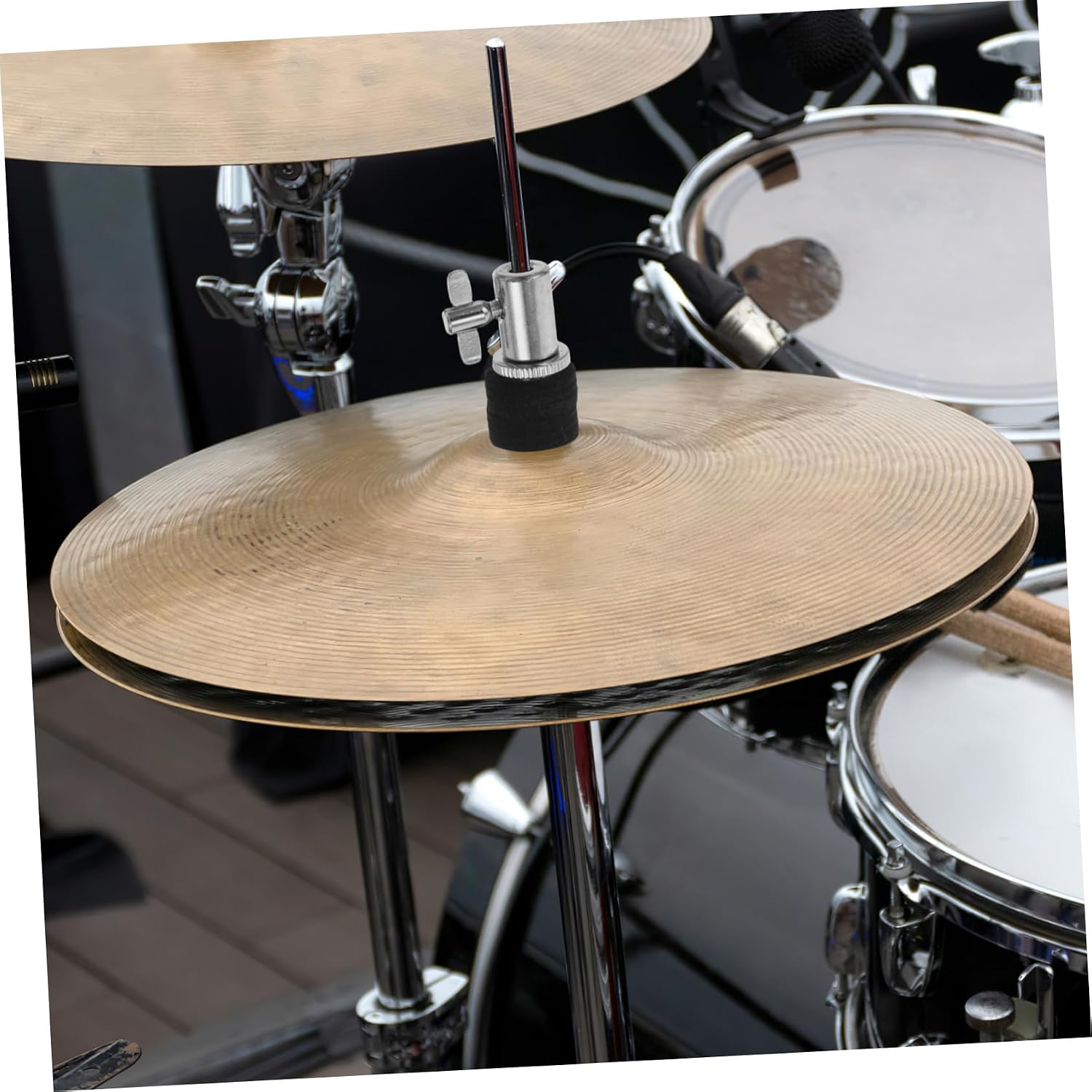 Vaguelly Metal Hi Hat Clutch for Drum Set, Precision Cymbal Accessory