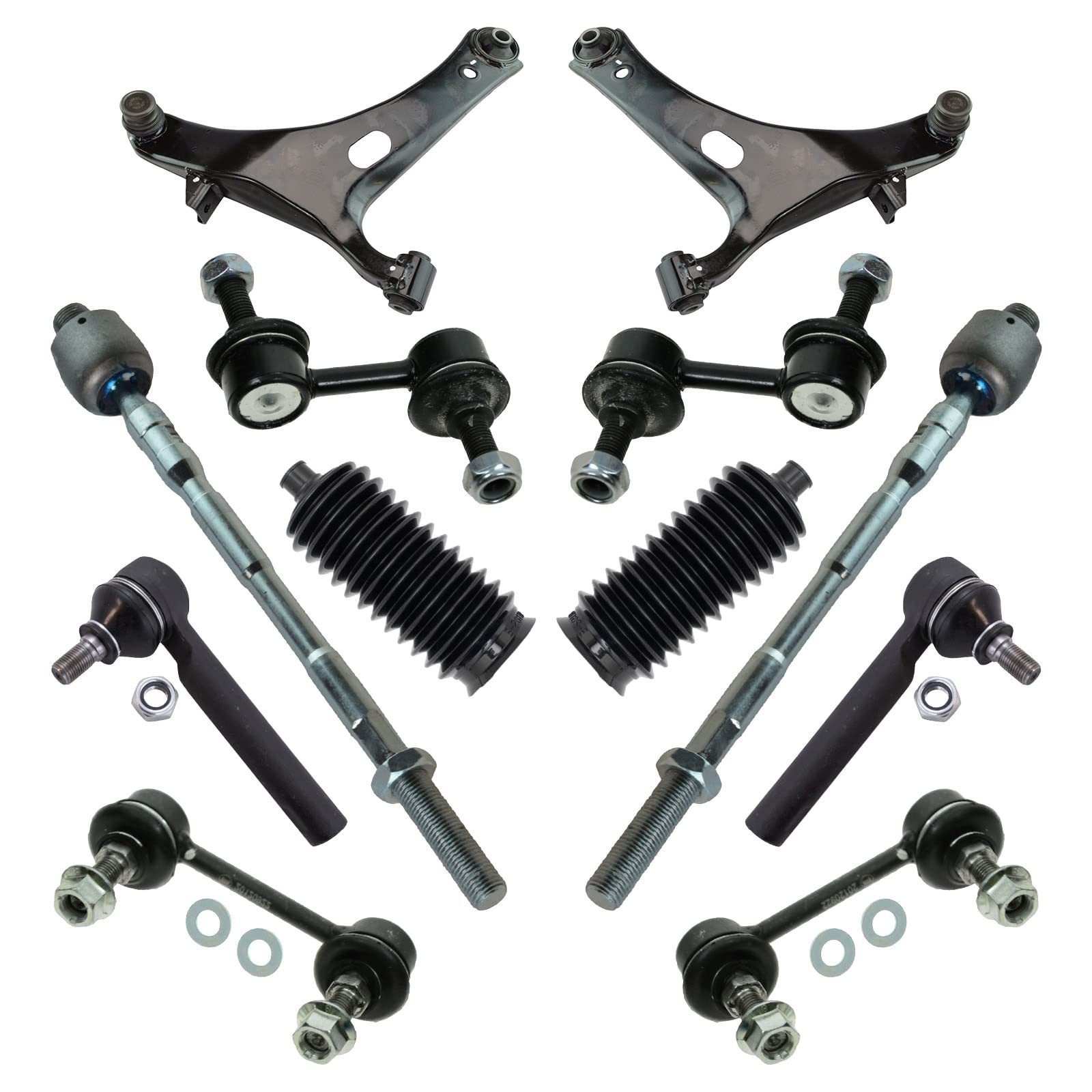 TRQ Rear Sway Bar Link Set - Compatible With 2001-2005 Honda Civic - View #6