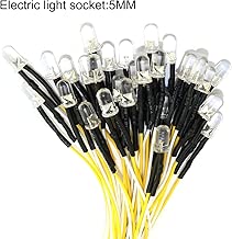 ToToT 30PCS 7.9Inch 3mm 3V Pre Wired LED Diodes Light-Warm White - coolthings.us