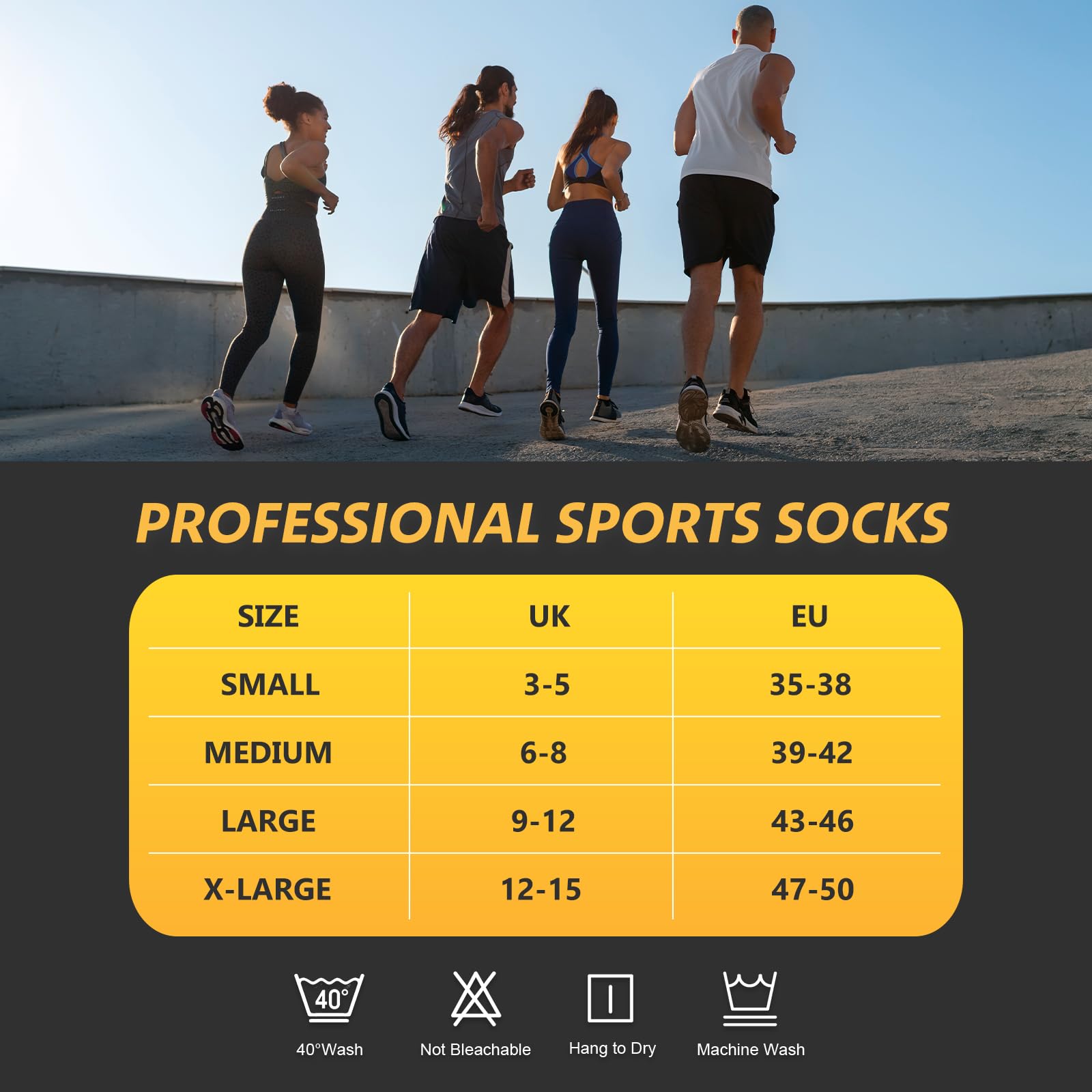 Running Socks Cushioned Ankle Trainer Socks for Men Women Cotton Low Cut Breathable Athletic Sports Socks (6/10 Pairs) — view 8