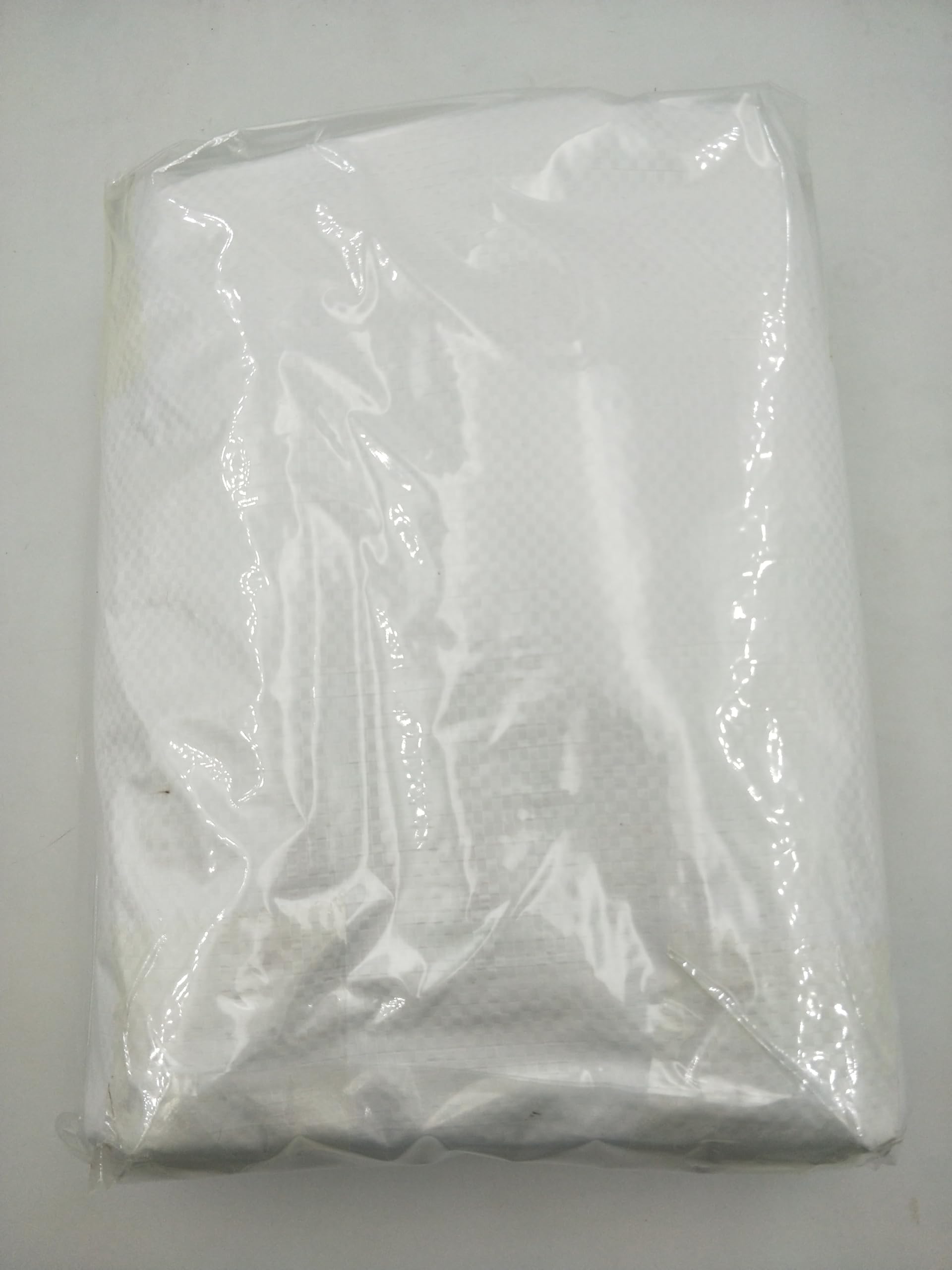 Sacos Escombros,Saco Rafia,15 Piezas Sacos para Escombros,Saco Tierra Jardin Bolsas de Basura para Escombros Bolsas Tejidas De Color Blanco 70x113cm