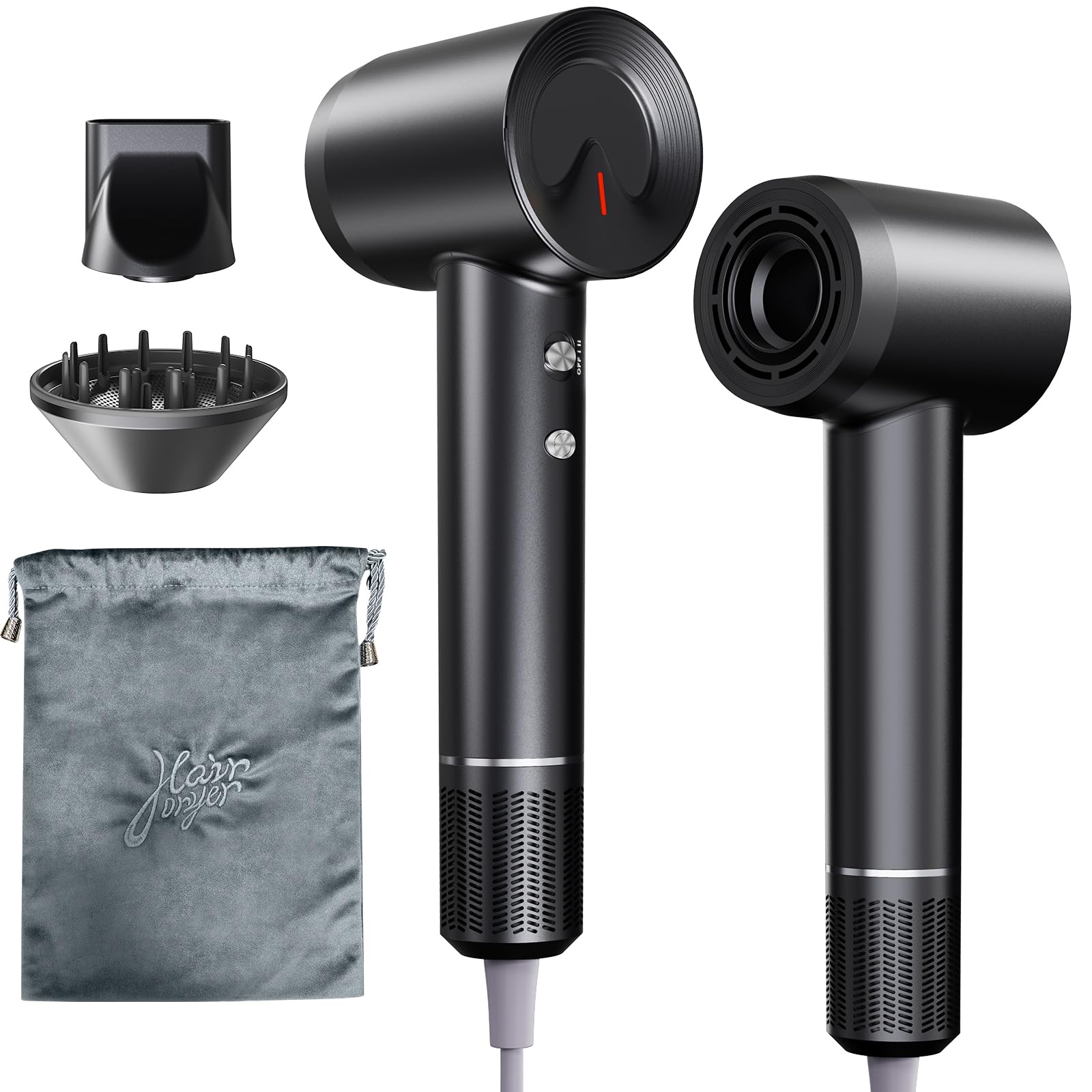 Hair Dryer High Speed Negative Ionic Blow Dryer With 110