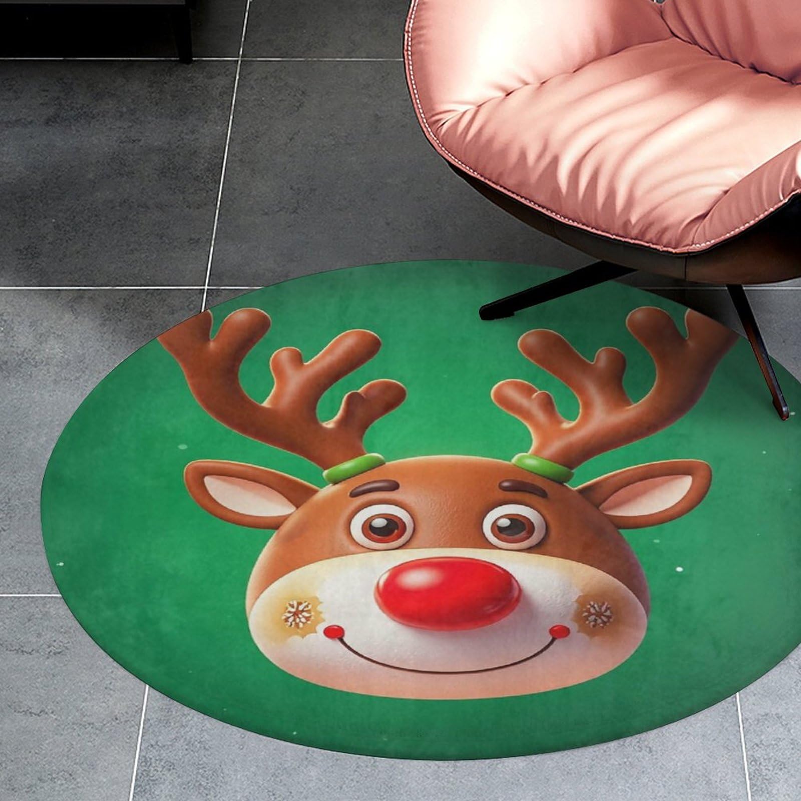 Tapis antidérapant pour chaise qui protège le sol de la chambre