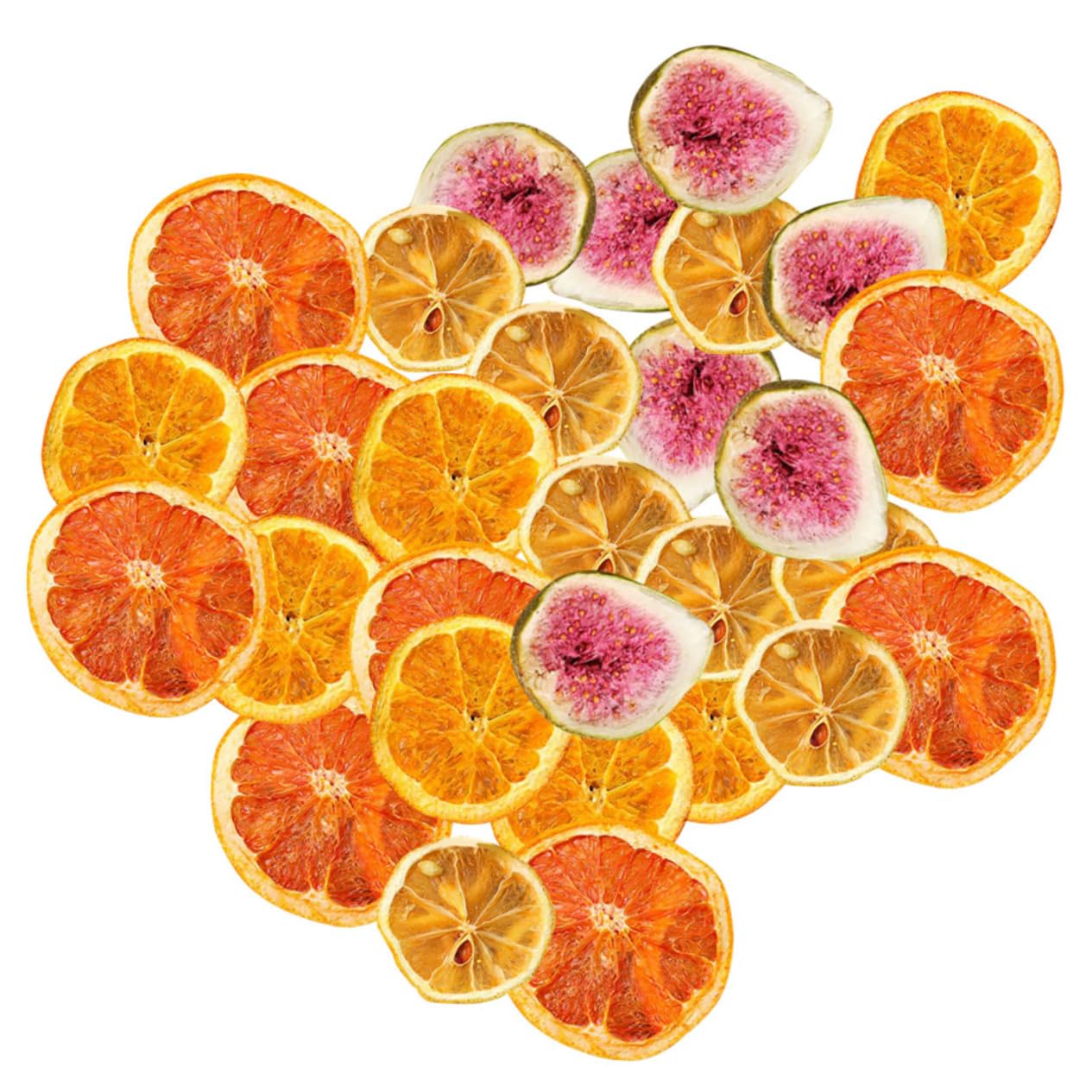 Gatuida Getrocknete Orangenscheiben mit Natürlichem Material zur Kuchendekoration Formstabil und Einfach zu Lagern für Selbstgemacht Obstkränze und Wohnraum Dekoration