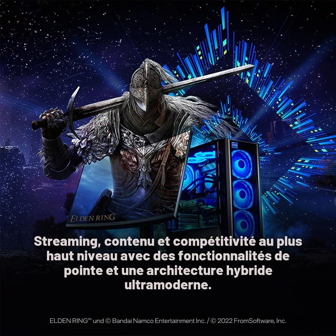 Intel® Core™ i7-13700K, processeur pour PC de Bureau, 16 cœurs (8 P-Cores + 8 E-Cores) 30 Mo de Cache, jusqu'à 5,4 GHz