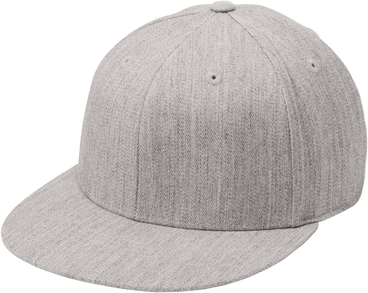 Joe's USA Flexfit Fitted Flat Bill Cap - Bulk, Blank Hats