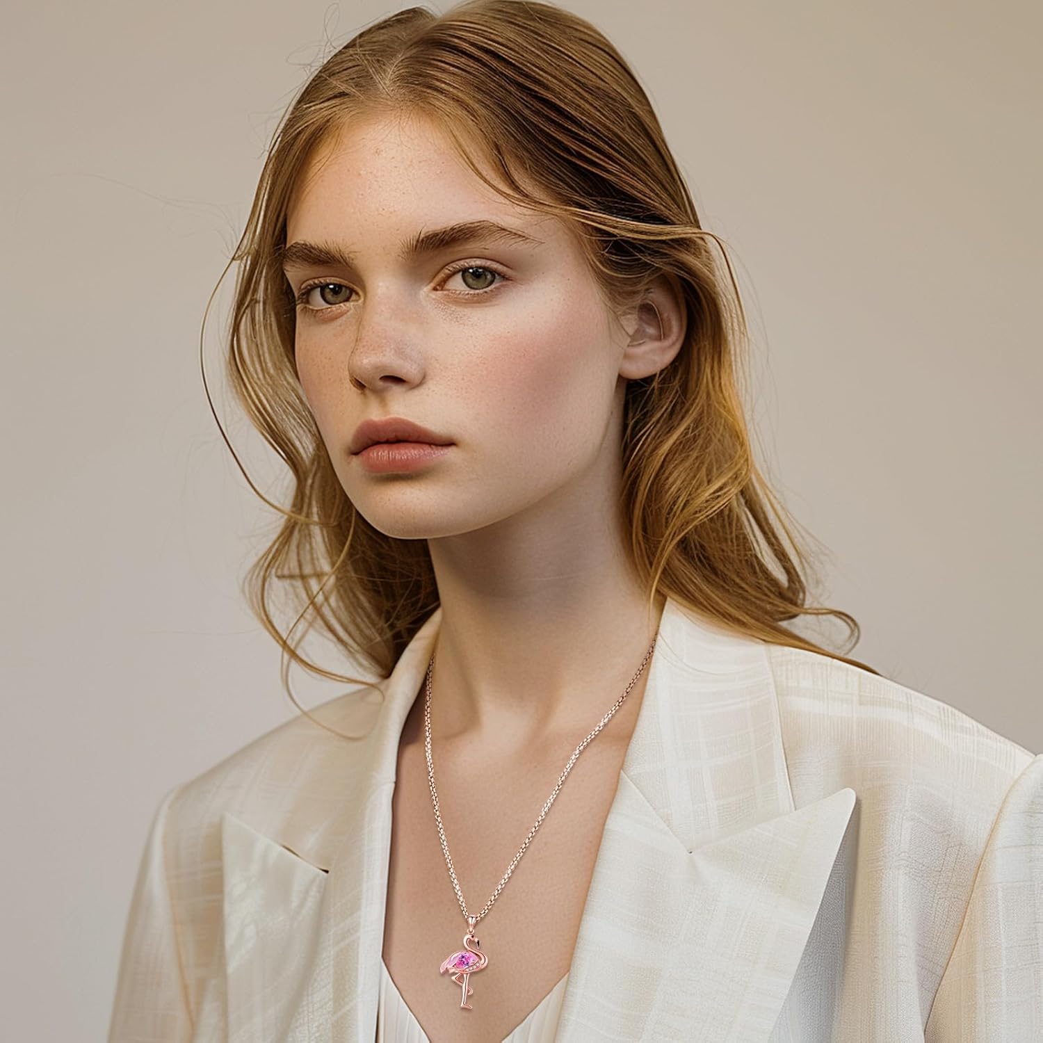 Animal Cat/Cow/Owl/Dolphin/Turtle Necklace Sterling Silver Moonstone Abalone Shell Crystal Opal Cute Animals Jewelry Gift for Women - Image 6