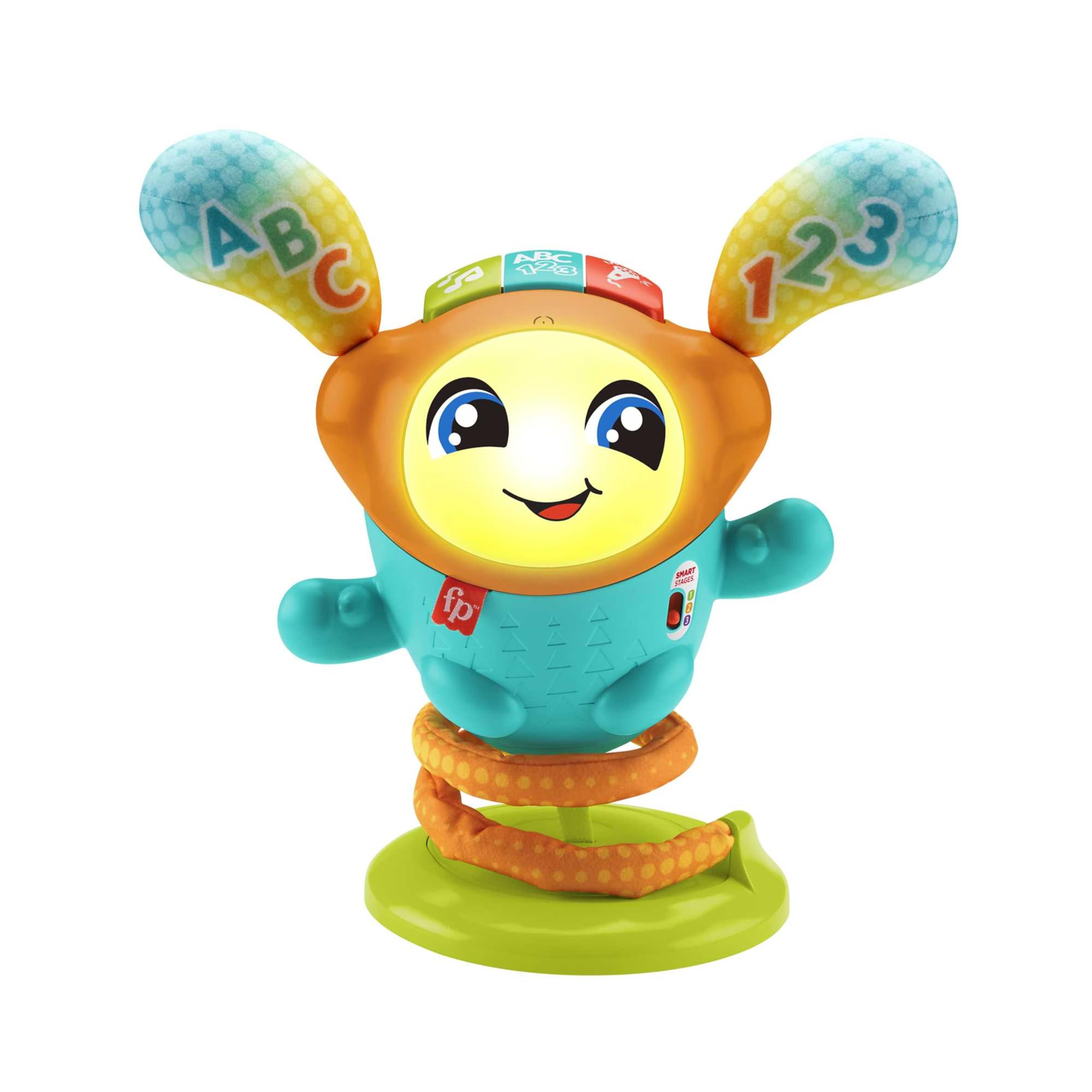 Fisher-Price DJ Bouncin’ Beats, Baby Musical Learning Toy (QE)