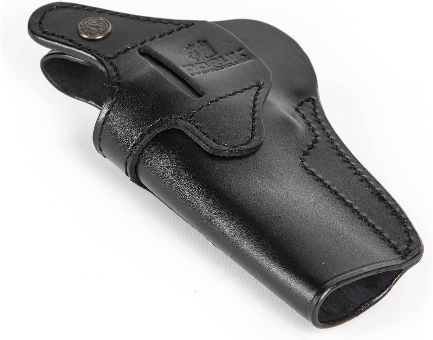 DORUK Holster S&W Model 686 Plus 357 Magnum 7 - Shot 4 inch IWB Premium Leather Gun Holster