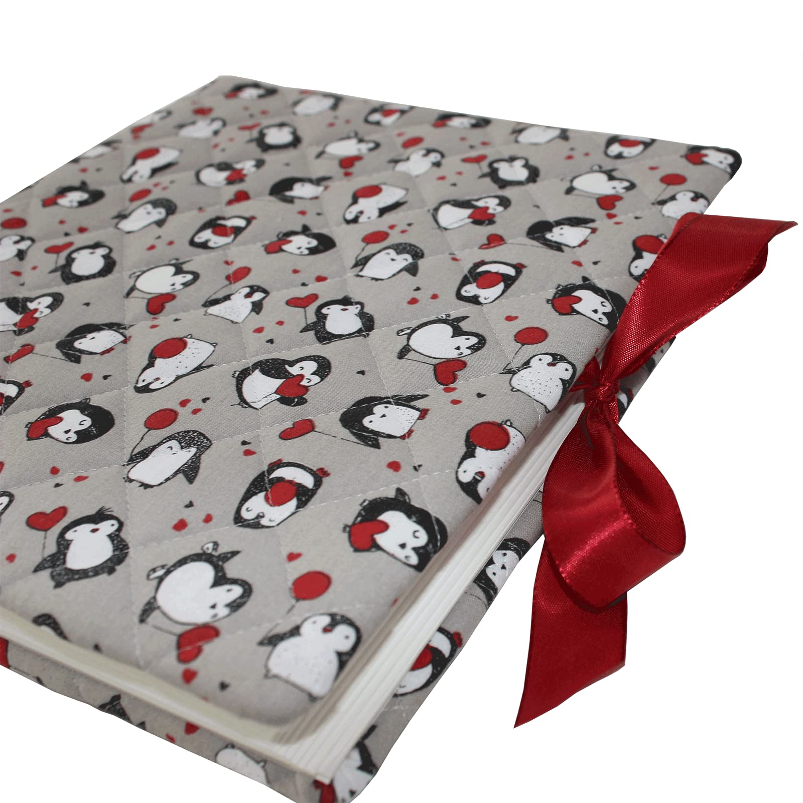 Álbum de fotos infantil con diseño de pingüino (250 x 270 mm, 76 páginas, sin predisposición para niños)