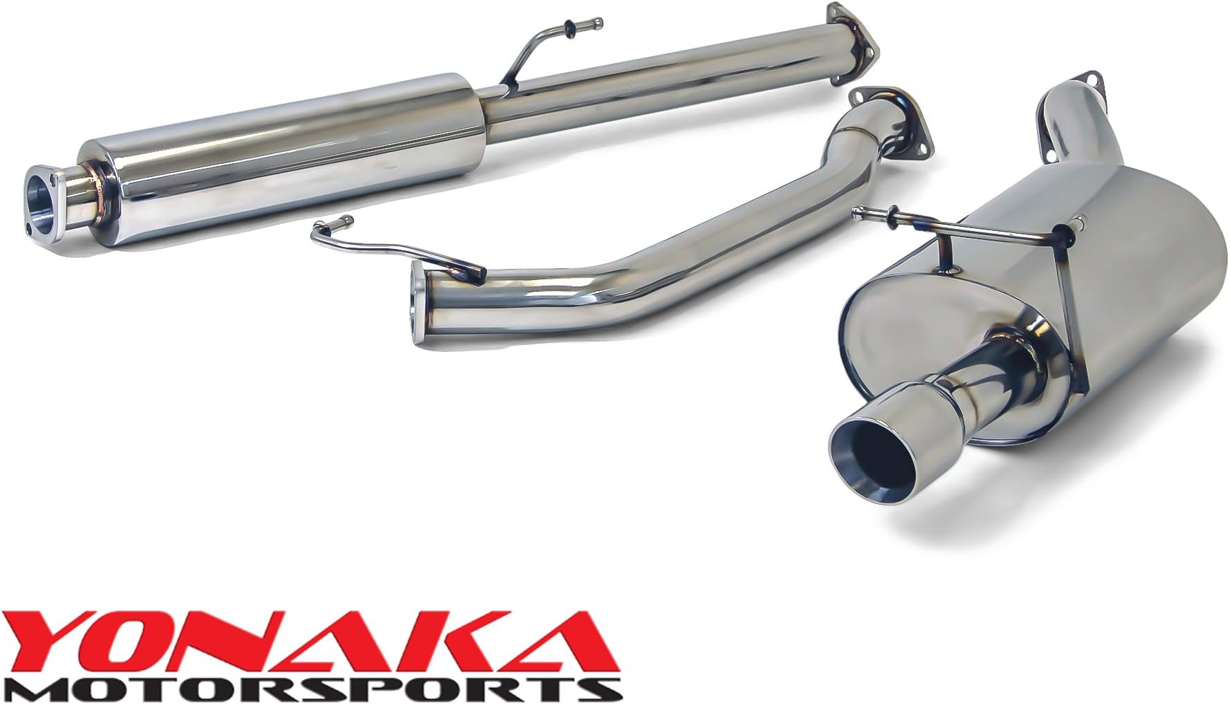 Yonaka Stainless Steel 2.5" Performance Catback Exhaust for Honda CR-V 2007-2009