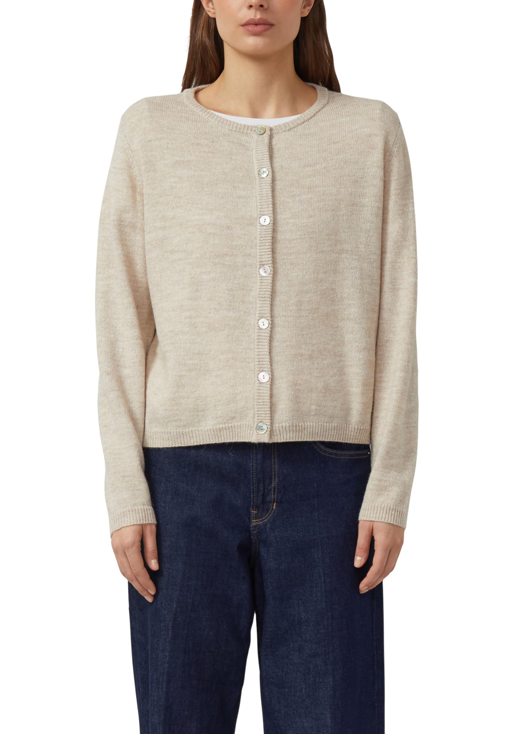 s.Oliver Weiche Strickjacke aus Alpakamix