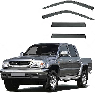 Car Side Door Window Deflector for HILUX MK6-N140-N170 1998-2003 PC, Car Side Window Vent Visors Car Accessories