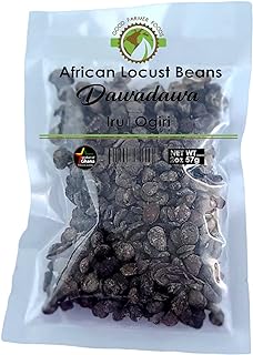 Good Farmer Foods Dawadawa African Locust Beans Dried loose| Dawadawa | Iru | Ogiri | 2oz