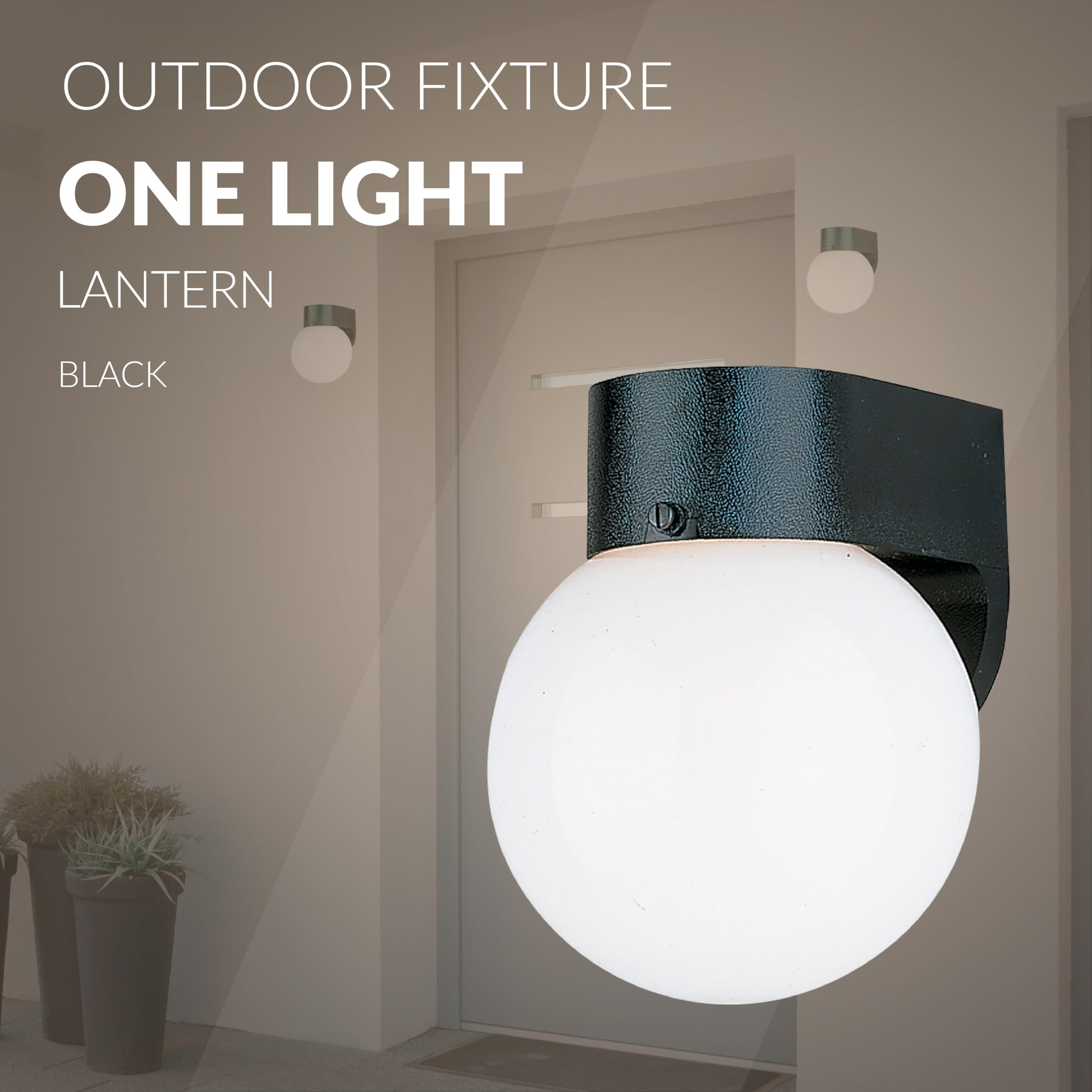 Generation Lighting 8753-34 1-Light Outdoor Wall Series