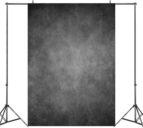 Miniatura 5 de Mestiker Fondos abstractos de retrato azul oscuro de 5 x 7 pies, fondo azul oscuro para retrato en la cabeza, retrato de bebé para adultos,