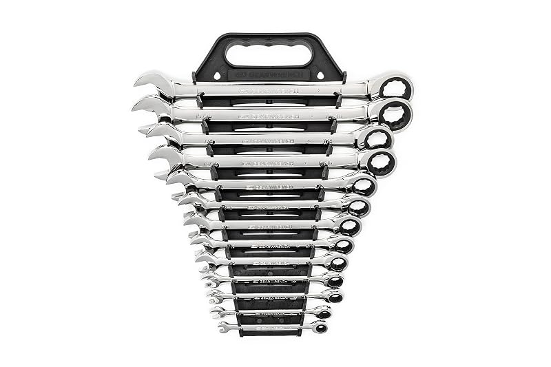 Jogo de Chaves Combinadas com Catraca GEARWRENCH SAE de 12 Pontos, 13 Peças, GW-9312