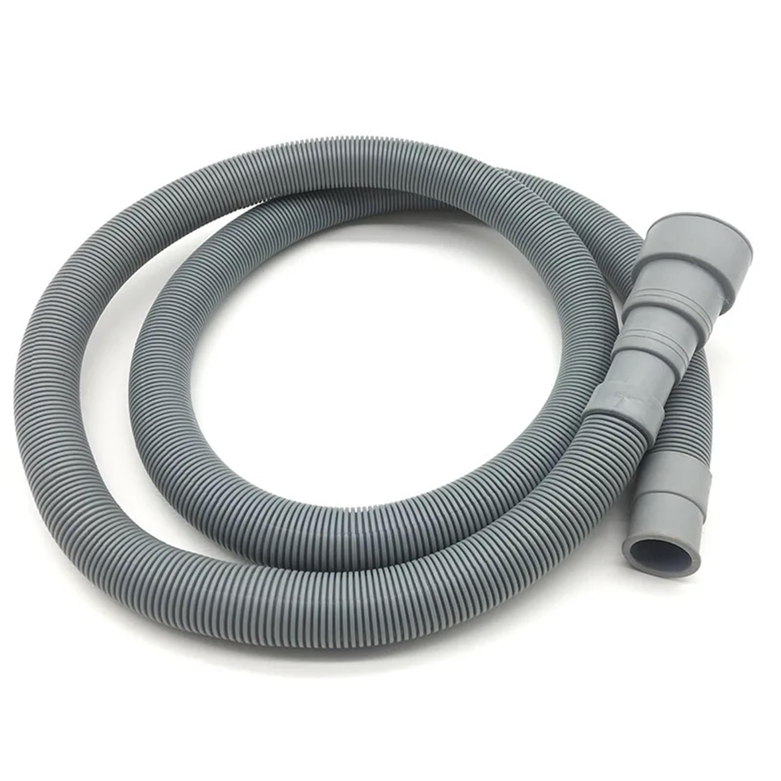 Rrypbovg 150Cm Washing Machine Drain Hose Pvc Washing Machine Dishwasher Drain Waste Hose Extension Pipe With Bracket Set Wash Machine